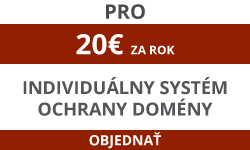 Ochrana domény PRO