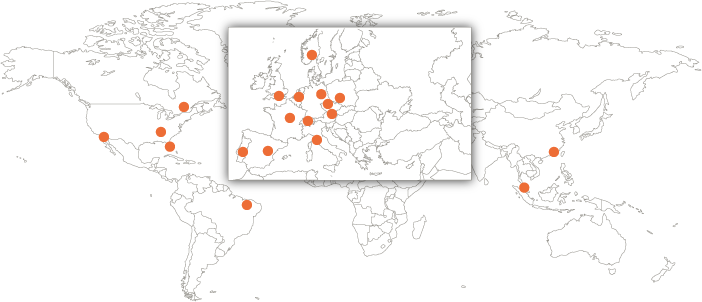 DNS Stack mapa